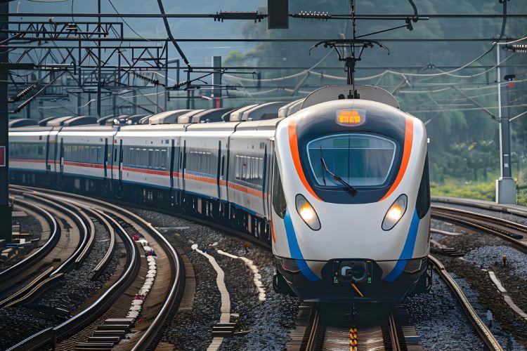 Train travel in the United States with scenic rail routes